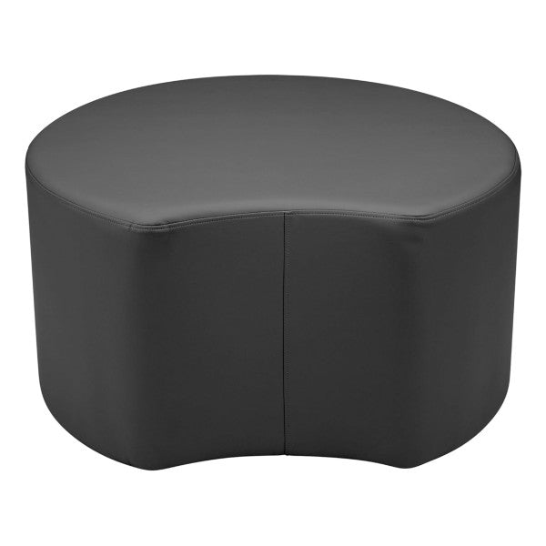 FDP Pro Series Upholstered Crescent Ottoman 18" Height (14986 - XX) - SchoolOutlet
