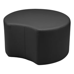 FDP Pro Series Upholstered Crescent Ottoman 18" Height (14986-XX)