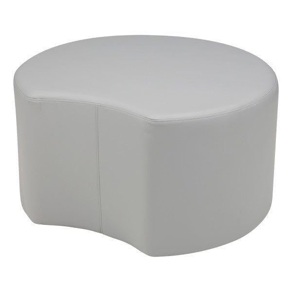 FDP Pro Series Upholstered Crescent Ottoman 18" Height (14986 - XX) - SchoolOutlet