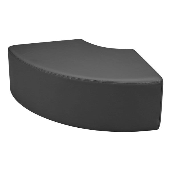 FDP Pro Series Upholstered Quarter Circle Ottoman 12" Height (14989 - XX) - SchoolOutlet
