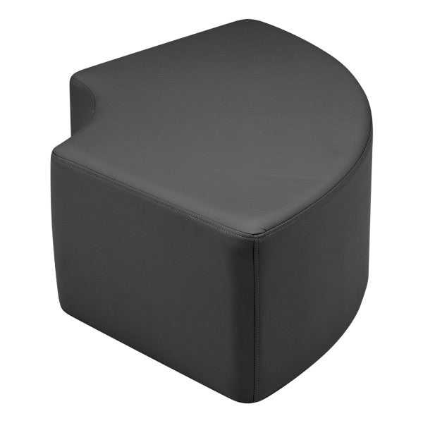 FDP Pro Series Upholstered Quarter Circle Ottoman 12" Height (14989 - XX) - SchoolOutlet