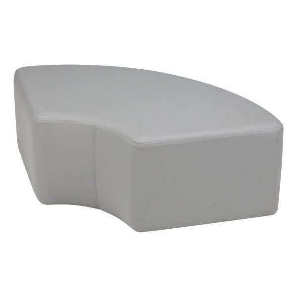FDP Pro Series Upholstered Quarter Circle Ottoman 12" Height (14989 - XX) - SchoolOutlet