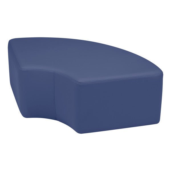 FDP Pro Series Upholstered Quarter Circle Ottoman 12" Height (14989 - XX) - SchoolOutlet