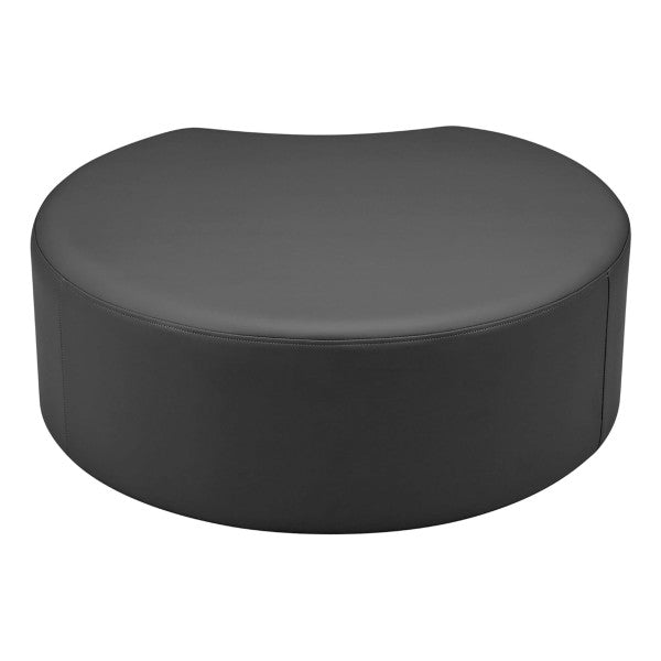 FDP Pro Series Upholstered Crescent Ottoman 12" Height (14991 - XX) - SchoolOutlet