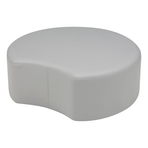 FDP Pro Series Upholstered Crescent Ottoman 12" Height (14991 - XX) - SchoolOutlet