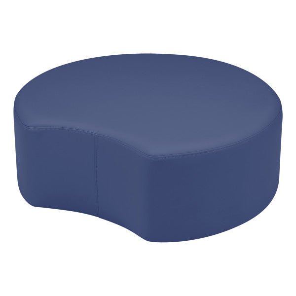 FDP Pro Series Upholstered Crescent Ottoman 12" Height (14991 - XX) - SchoolOutlet