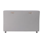 FDP Pro Series Upholstered Armless Mobile Sofa with Tech Panel (14994 - XX) - SchoolOutlet