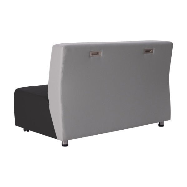 FDP Pro Series Upholstered Armless Mobile Sofa with Tech Panel (14994 - XX) - SchoolOutlet