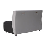 FDP Pro Series Upholstered Armless Mobile Sofa with Tech Panel (14994 - XX) - SchoolOutlet