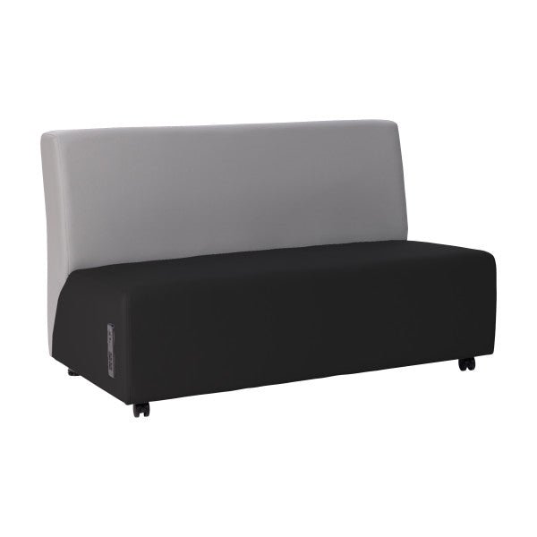 FDP Pro Series Upholstered Armless Mobile Sofa with Tech Panel (14994 - XX) - SchoolOutlet