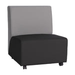 FDP Pro Series Upholstered Armless Mobile Chair (14995 - XX) - SchoolOutlet