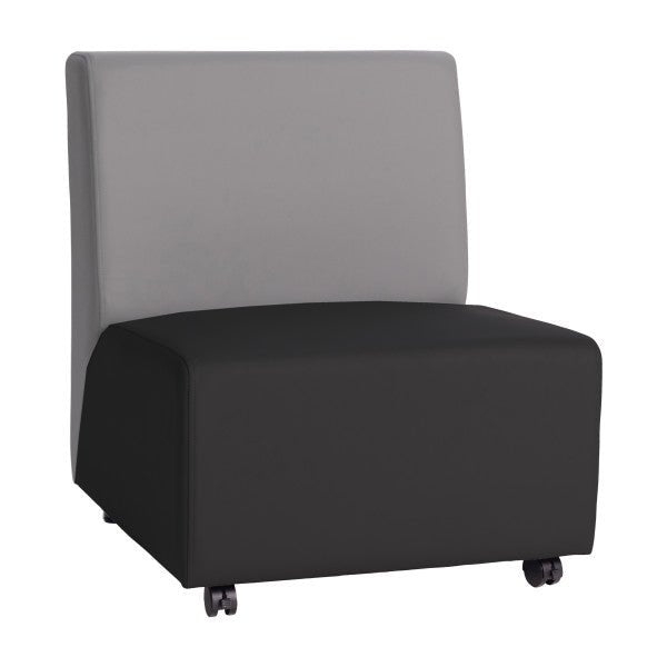 FDP Pro Series Upholstered Armless Mobile Chair (14995 - XX) - SchoolOutlet
