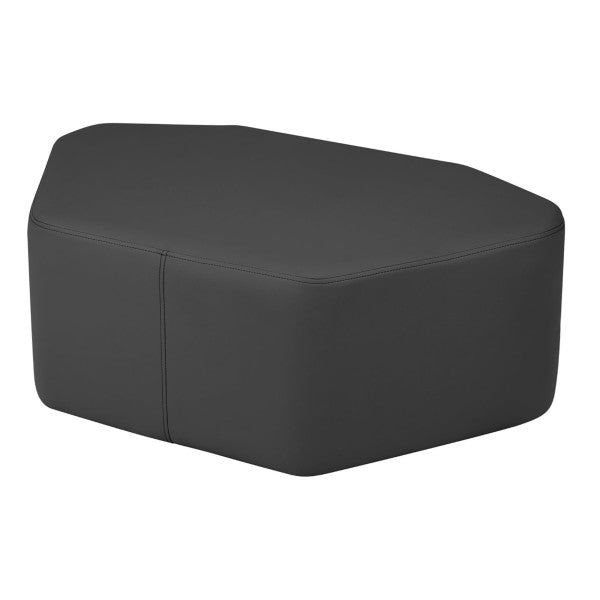 FDP Pro Series Upholstered Petal Ottoman 12" Height (15000 - XX) - SchoolOutlet