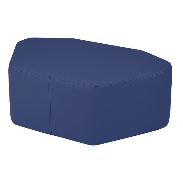FDP Pro Series Upholstered Petal Ottoman 12" Height (15000 - XX) - SchoolOutlet