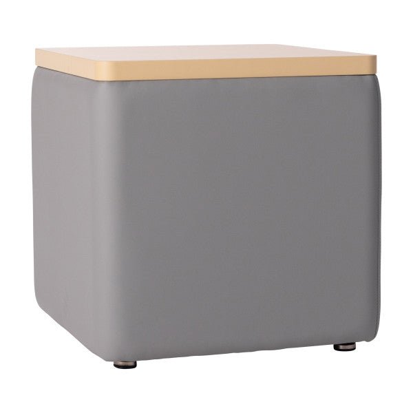 FDP Pro Series Upholstered 18" x 18" Square Ottoman Table 18" Height (15008 - XXXX) - SchoolOutlet