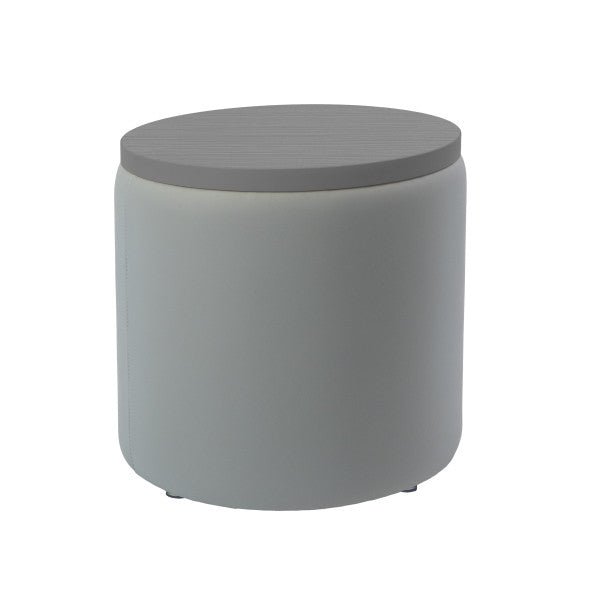 FDP Pro Series Upholstered 18" Round Ottoman Table 18" Height (15010 - XXXX) - SchoolOutlet