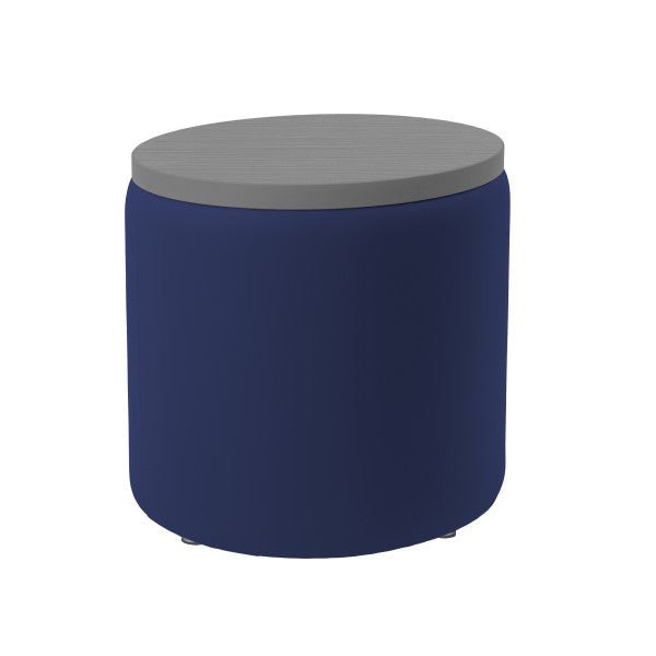 FDP Pro Series Upholstered 18" Round Ottoman Table 18" Height (15010 - XXXX) - SchoolOutlet