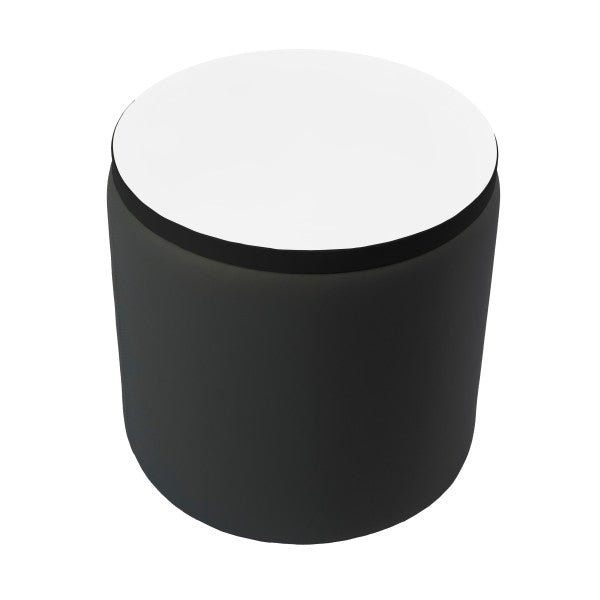 FDP Pro Series Upholstered 18" Round Dry - Erase Ottoman Table 18" Height (15011 - XXXX) - SchoolOutlet