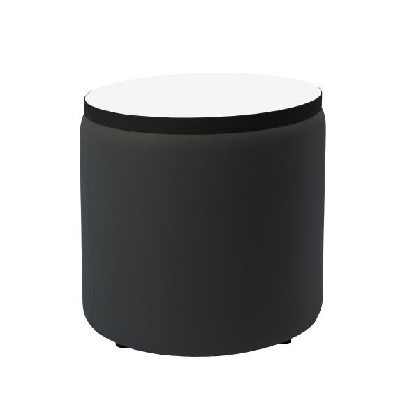 FDP Pro Series Upholstered 18" Round Dry - Erase Ottoman Table 18" Height (15011 - XXXX) - SchoolOutlet