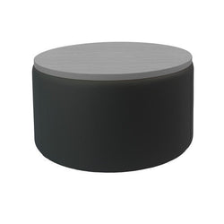 FDP Pro Series Upholstered 30" Round Ottoman Table 18" Height (15016-XXXX)