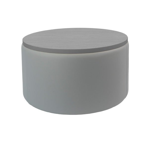 FDP Pro Series Upholstered 30" Round Ottoman Table 18" Height (15016 - XXXX) - SchoolOutlet