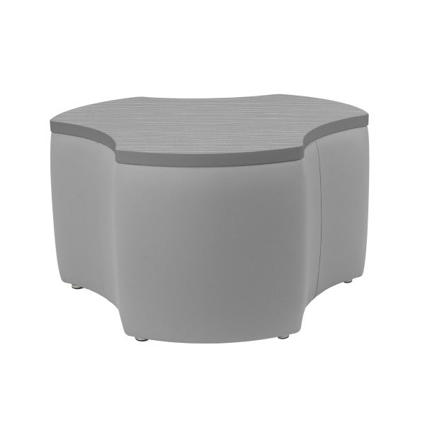 FDP Pro Series Upholstered Cog Ottoman Table 18" Height (15018 - XXXX) - SchoolOutlet