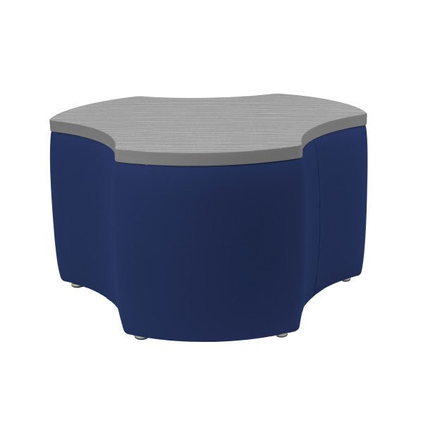 FDP Pro Series Upholstered Cog Ottoman Table 18" Height (15018 - XXXX) - SchoolOutlet