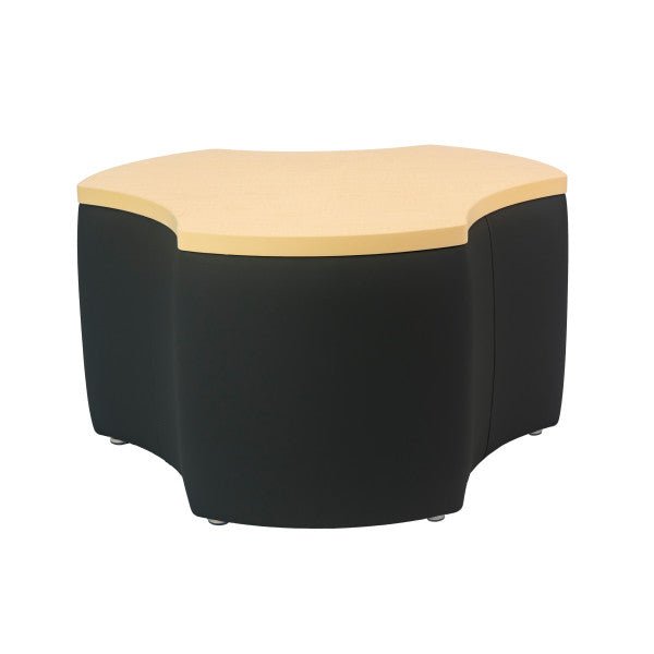 FDP Pro Series Upholstered Cog Ottoman Table 18" Height (15018 - XXXX) - SchoolOutlet