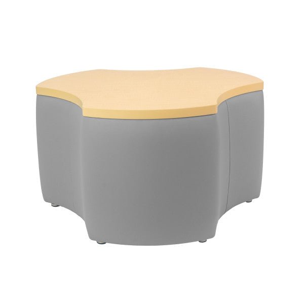 FDP Pro Series Upholstered Cog Ottoman Table 18" Height (15018 - XXXX) - SchoolOutlet