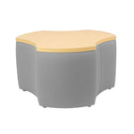 FDP Pro Series Upholstered Cog Ottoman Table 18