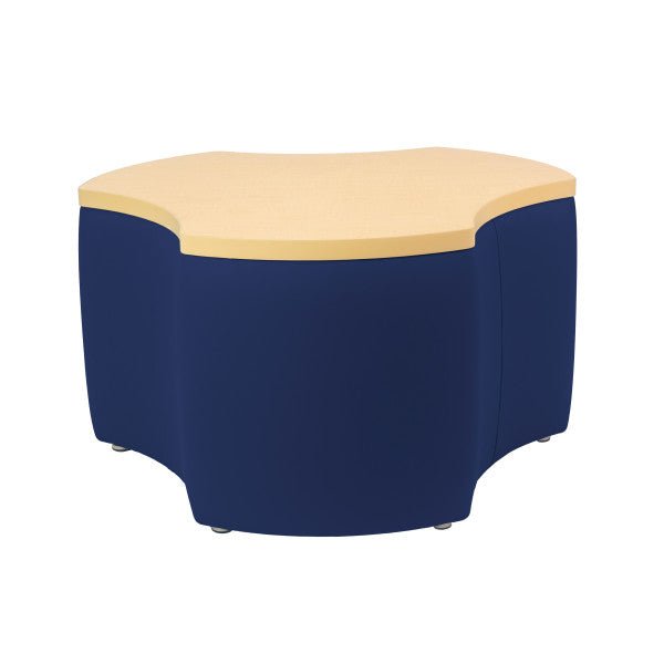 FDP Pro Series Upholstered Cog Ottoman Table 18" Height (15018 - XXXX) - SchoolOutlet