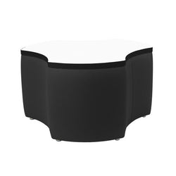 FDP Pro Series Upholstered Cog Dry-Erase Ottoman Table 18" Height (15019-XXXX)