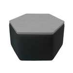 FDP Pro Series Upholstered Hexagon Ottoman Table 18