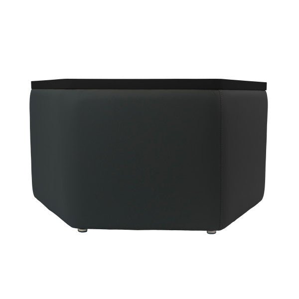 FDP Pro Series Upholstered Hexagon Dry - Erase Ottoman Table 18" Height (15021 - XXXX) - SchoolOutlet