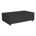 FDP Pro Series Upholstered Rectangle Mobile Ottoman (15028 - XX) - SchoolOutlet