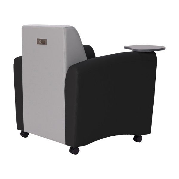 FDP Pro Series Upholstered Common Area Chair with Tablet (15030 - XXXX) - SchoolOutlet