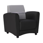 FDP Pro Series Upholstered Common Area Chair with Tablet (15030 - XXXX) - SchoolOutlet