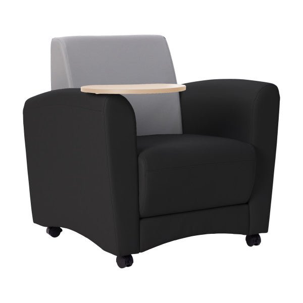 FDP Pro Series Upholstered Common Area Chair with Tablet (15030 - XXXX) - SchoolOutlet