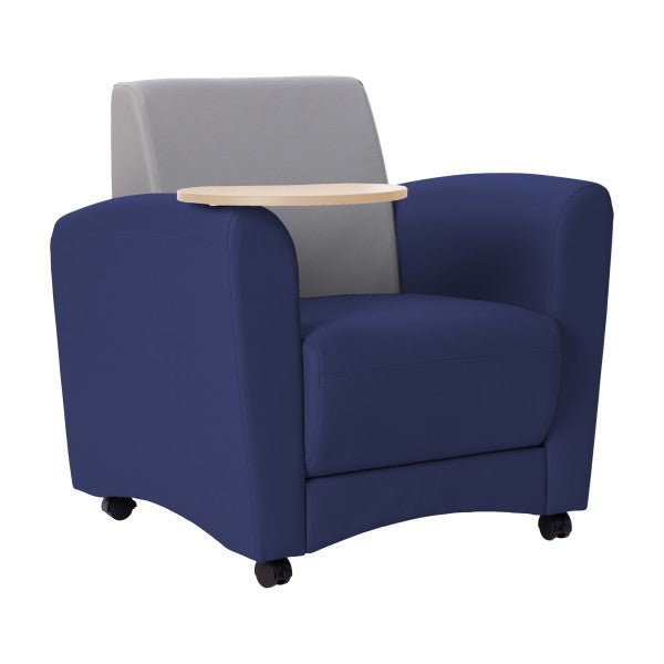 FDP Pro Series Upholstered Common Area Chair with Tablet (15030 - XXXX) - SchoolOutlet