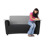 FDP Pro Series Upholstered Common Area Sofa with Tablet (15032 - XXXX) - SchoolOutlet
