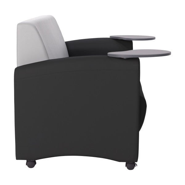 FDP Pro Series Upholstered Common Area Sofa with Tablet (15032 - XXXX) - SchoolOutlet