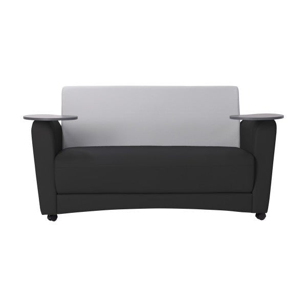 FDP Pro Series Upholstered Common Area Sofa with Tablet (15032 - XXXX) - SchoolOutlet