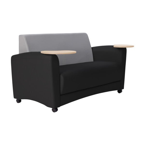 FDP Pro Series Upholstered Common Area Sofa with Tablet (15032 - XXXX) - SchoolOutlet