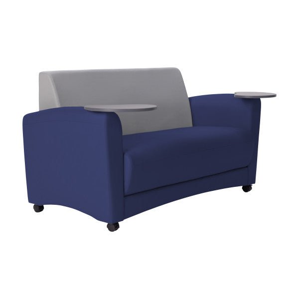 FDP Pro Series Upholstered Common Area Sofa with Tablet (15032 - XXXX) - SchoolOutlet