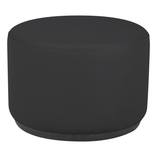 FDP Pro Series Upholstered 18" Round Ottoman Rocker 12" Height (15045 - XX) - SchoolOutlet