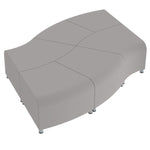 FDP Pro Series Connect Edged Ripple Backless Seating, 6 - Piece Set (15083 - XX) - SchoolOutlet