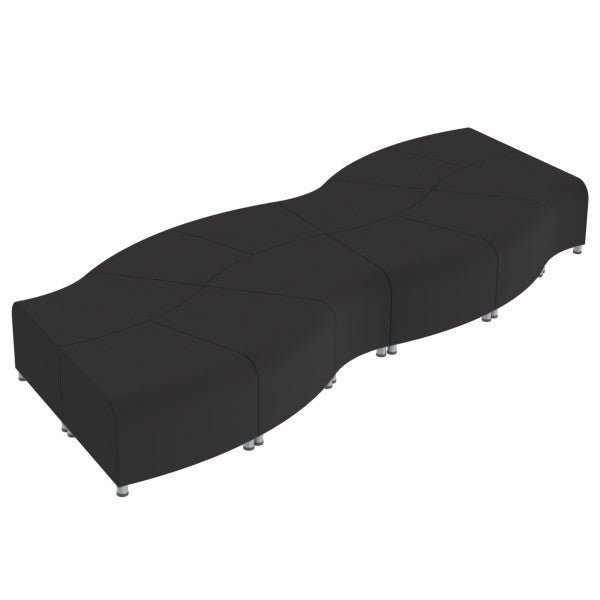 FDP Pro Series Connect Edged Crest Backless Seating, 12 - Piece Set (15085 - XX) - SchoolOutlet