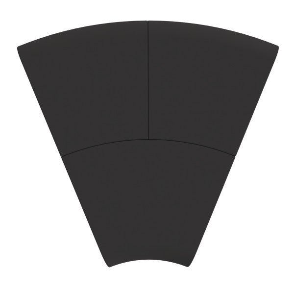 FDP Pro Series Connect Edged Ripplet Backless Seating, 3 - Piece Set (15087 - XX) - SchoolOutlet