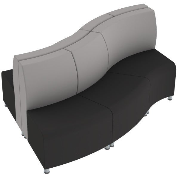 FDP Pro Series Connect Edged Ripple Seating, 6 - Piece Set (15089 - XX) - SchoolOutlet