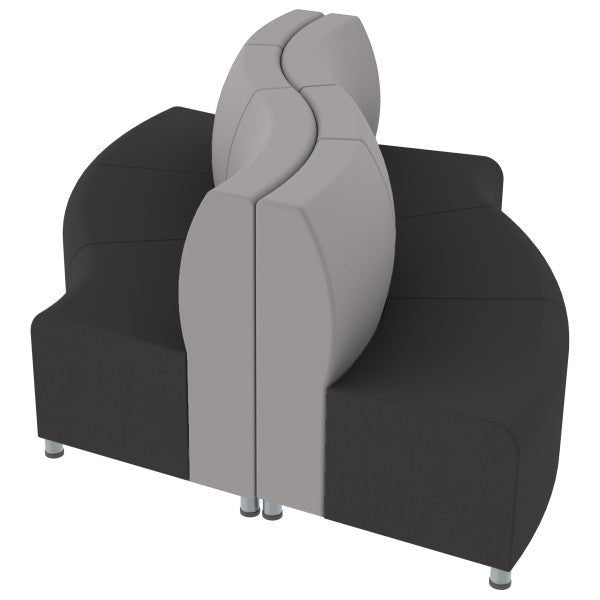 FDP Pro Series Connect Edged Ripple Seating, 6 - Piece Set (15089 - XX) - SchoolOutlet